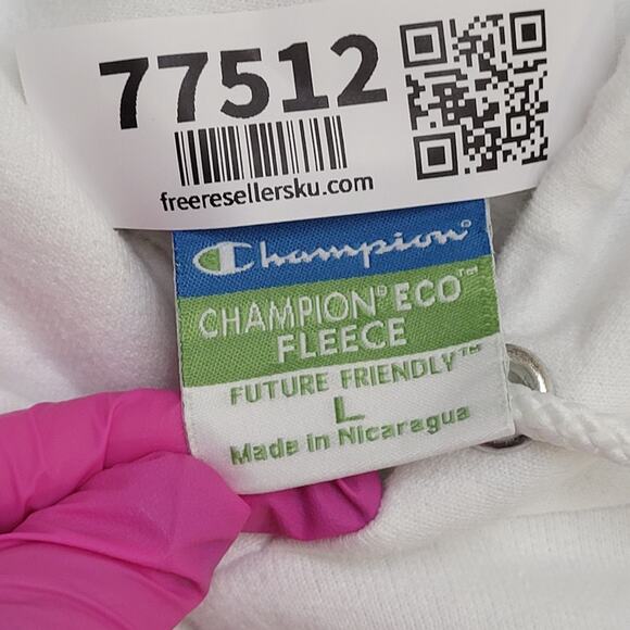 Sandford University Hoodie Large 24x25 White Cardinal - Picture 8 of 13